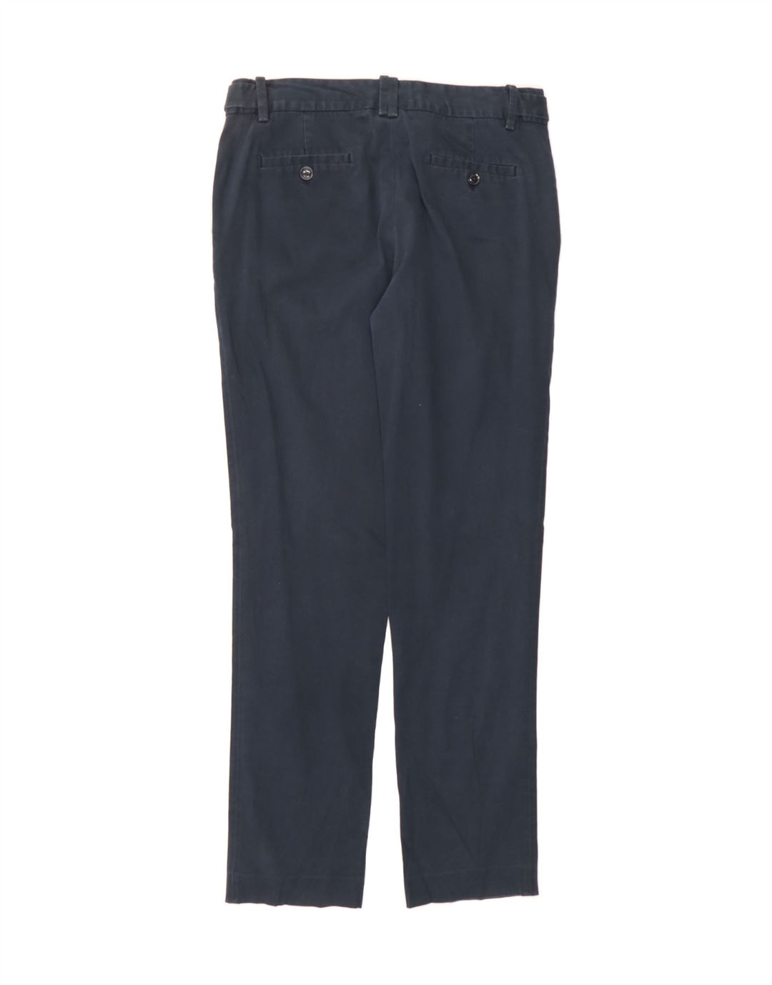 MASSIMO DUTTI Womens Slim Chino Trousers W28 L30  Navy Blue Cotton Vintage Massimo Dutti and Second-Hand Massimo Dutti from Messina Hembry 