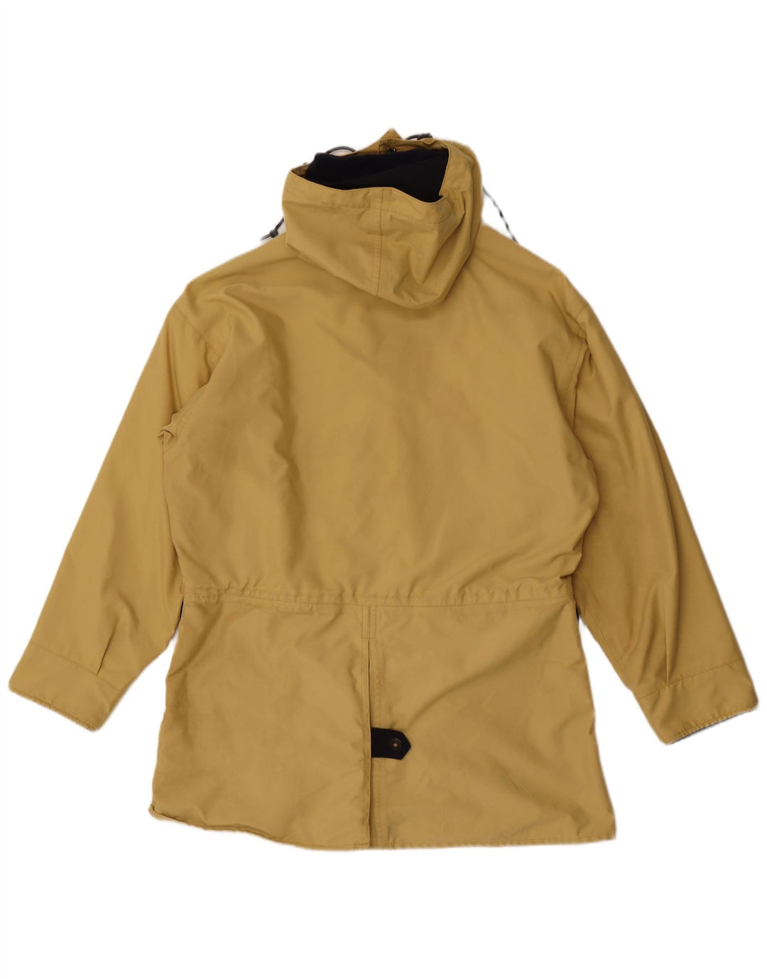 Jaqueta Parka masculina com capuz Musto Reino Unido 40 poliéster amarelo grande