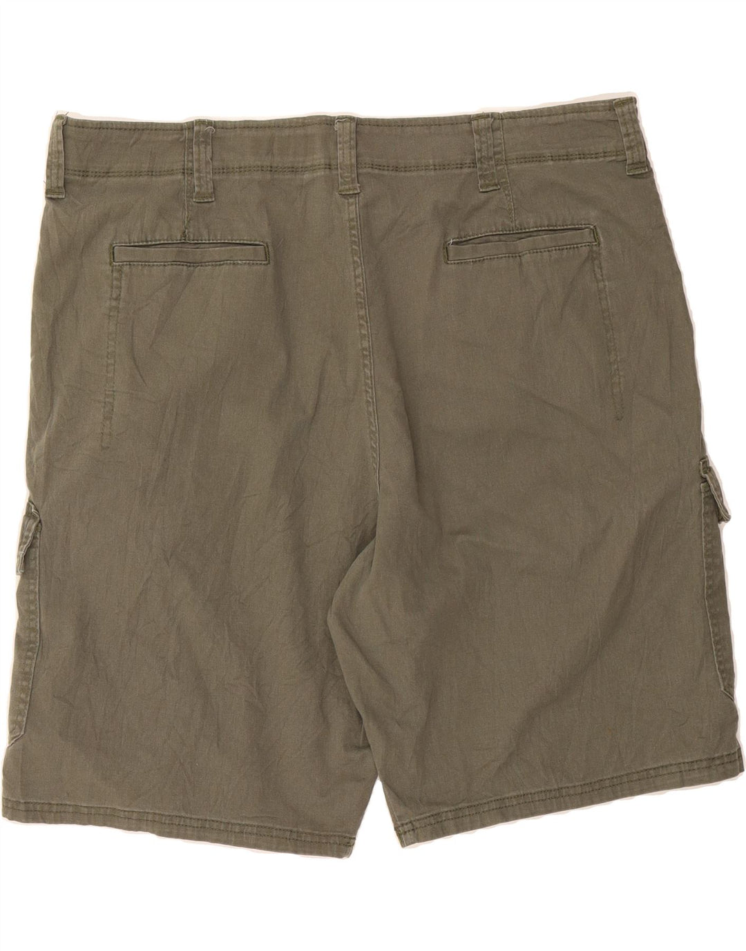 WRANGLER Mens Relaxed Fit Cargo Shorts W40 XL Khaki Cotton Vintage Wrangler and Second-Hand Wrangler from Messina Hembry 
