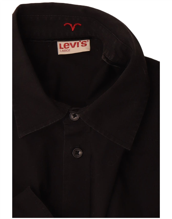 Camisa masculina Levi's grande preta