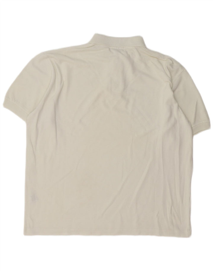 Camisa polo masculina Ellesse XL algodão branco