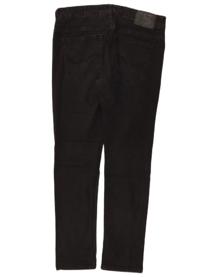 JACK & JONES Jeans Slim Masculino W32 L32 Preto