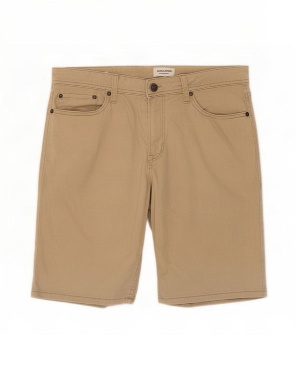 Jack & Jones Mens Casual Shorts Grande W34 Bege