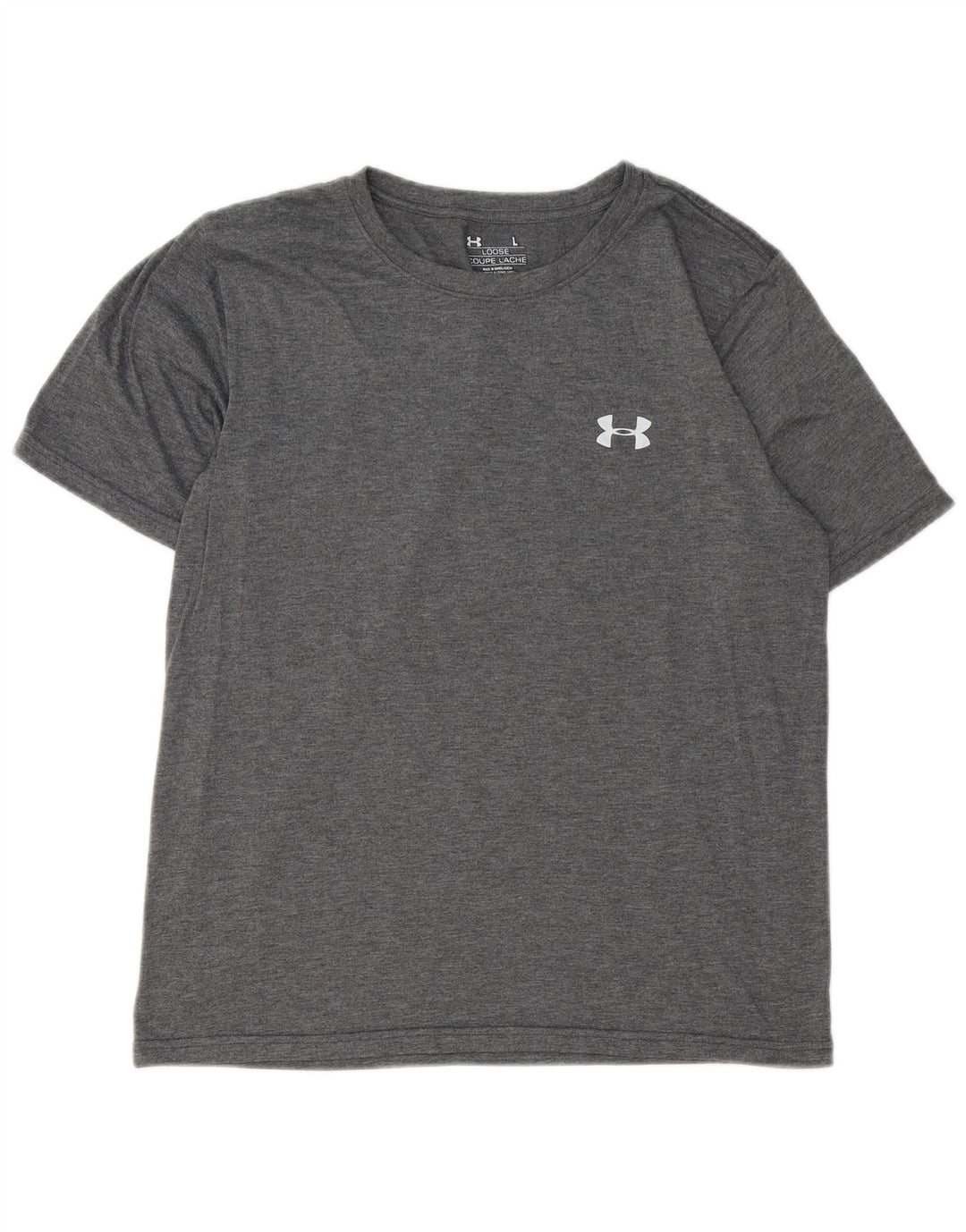 Camiseta feminina Under Armour UK 14 grande cinza