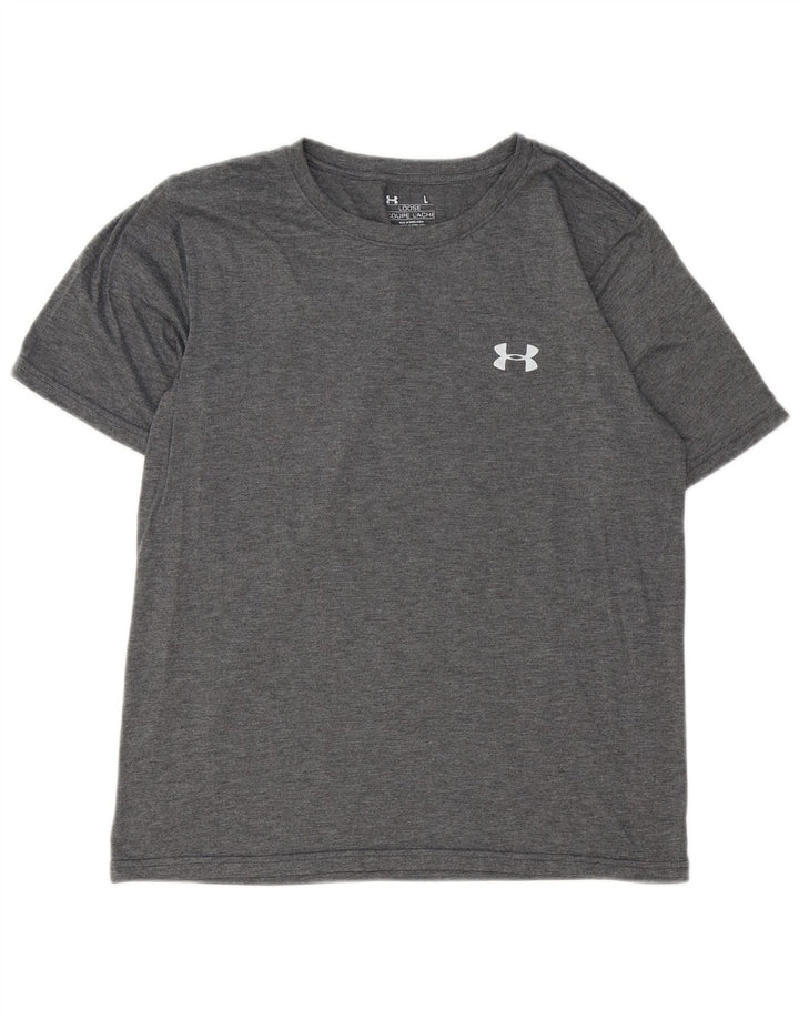 Camiseta feminina Under Armour UK 14 grande cinza