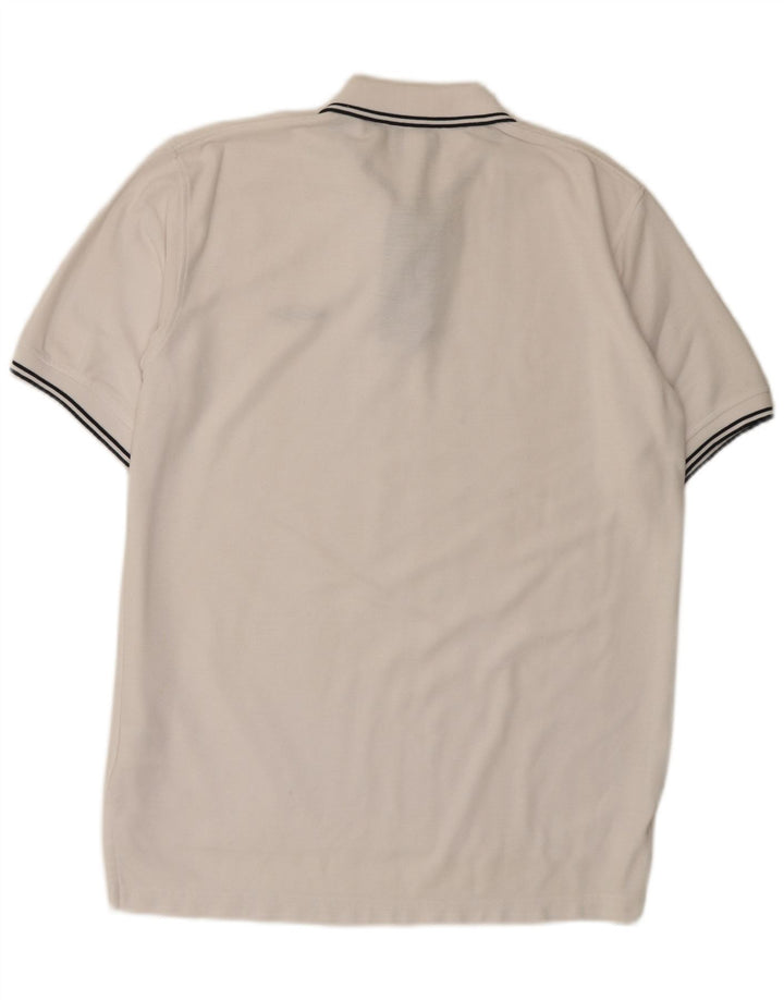 Camisa polo masculina Umbro XL branca poliéster
