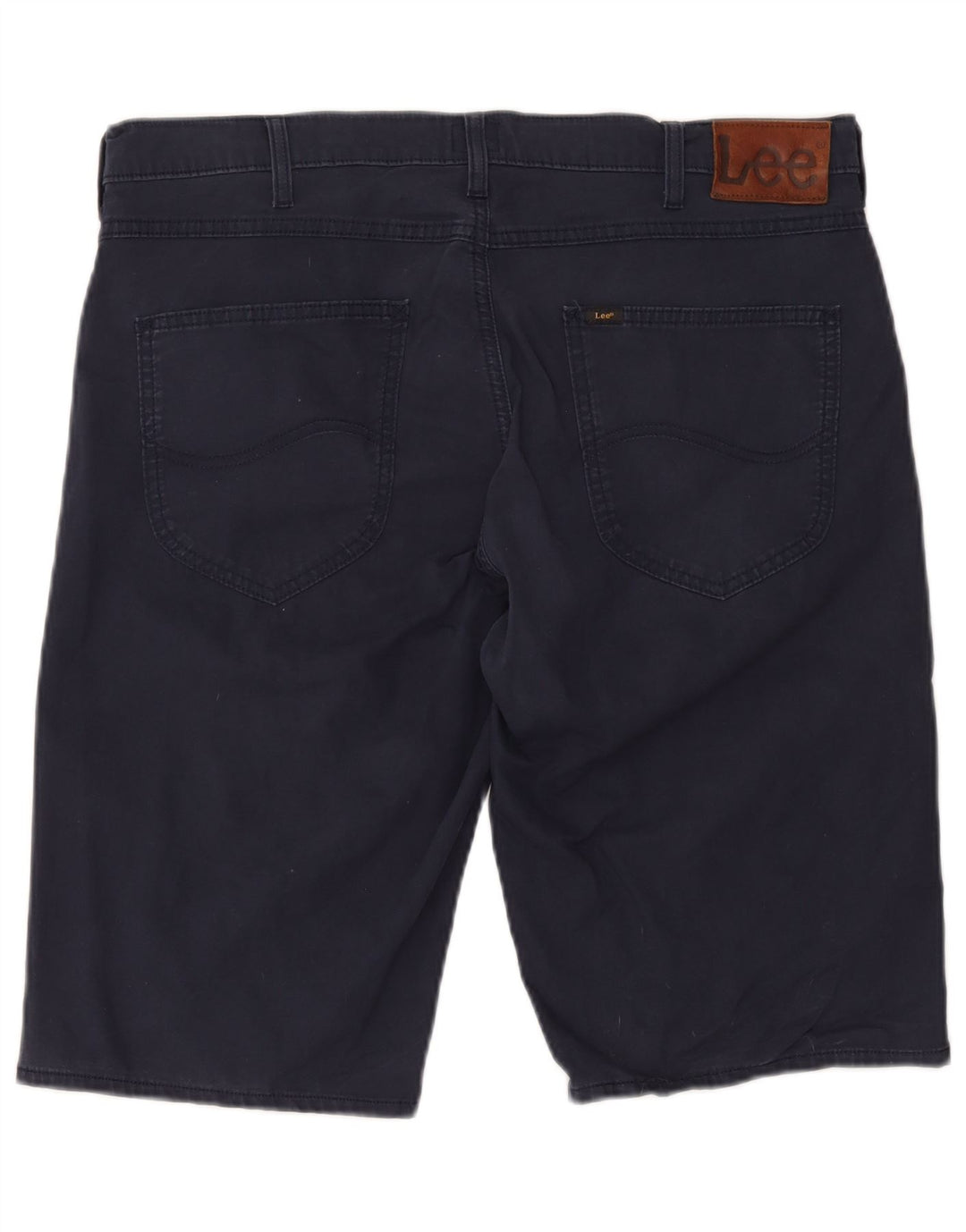 Shorts jeans masculino Lee W36 grande algodão azul marinho