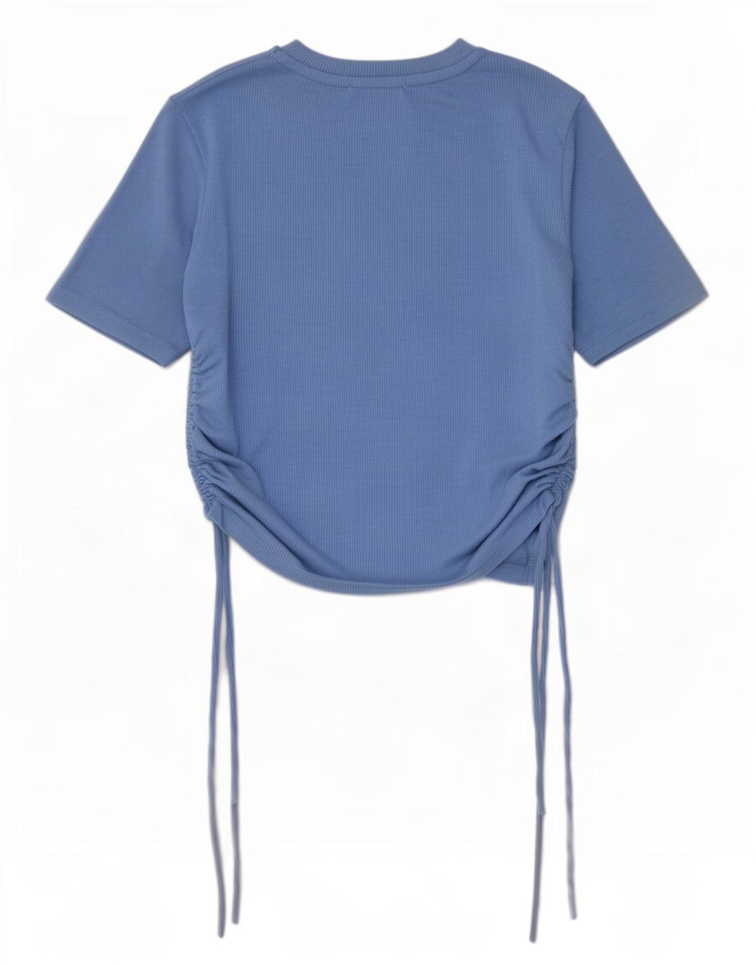 Blusa feminina Zara Top UK 12 poliéster azul médio