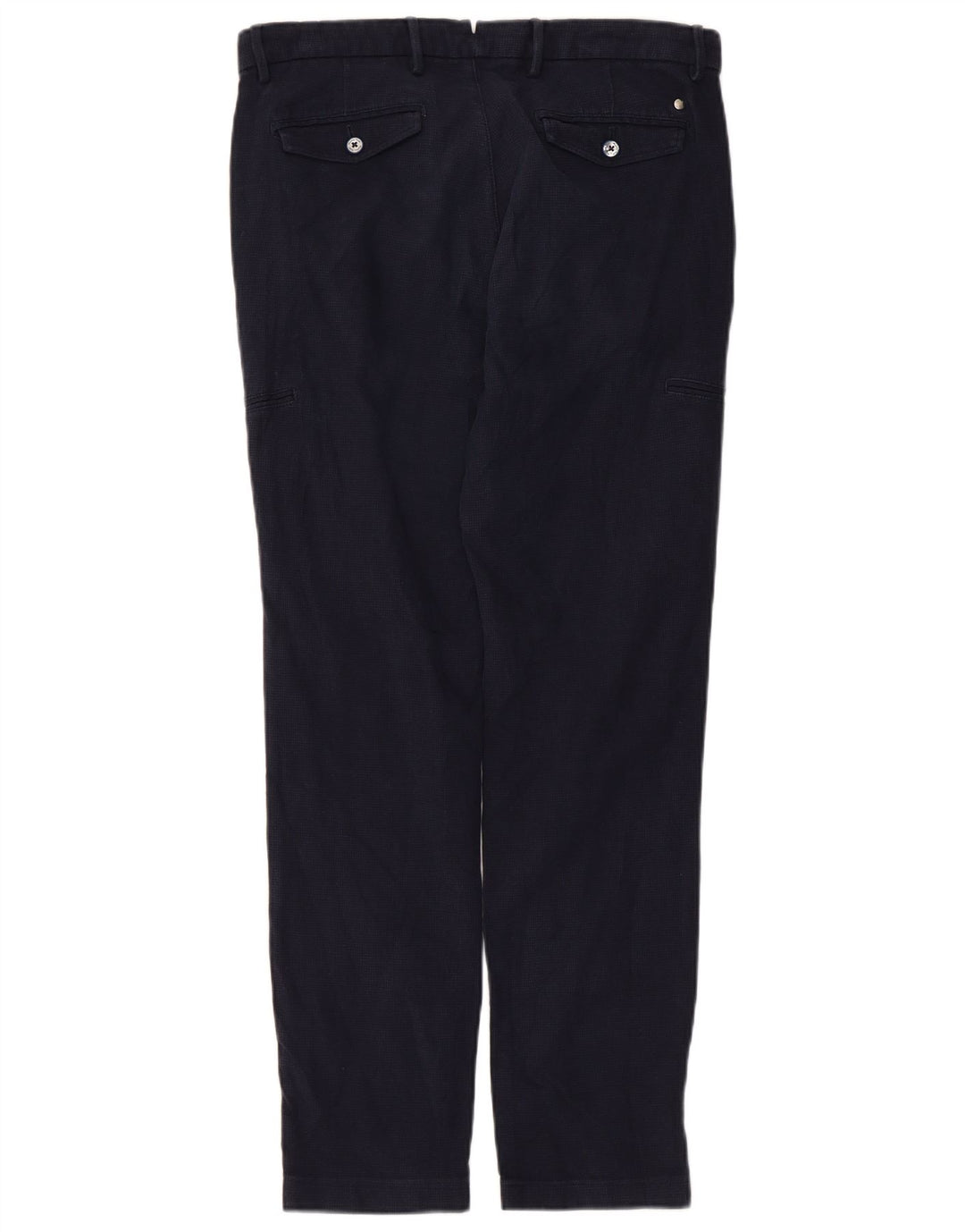 Calça cargo slim masculina Massimo Dutti EU 40 médio W31 L29 azul marinho