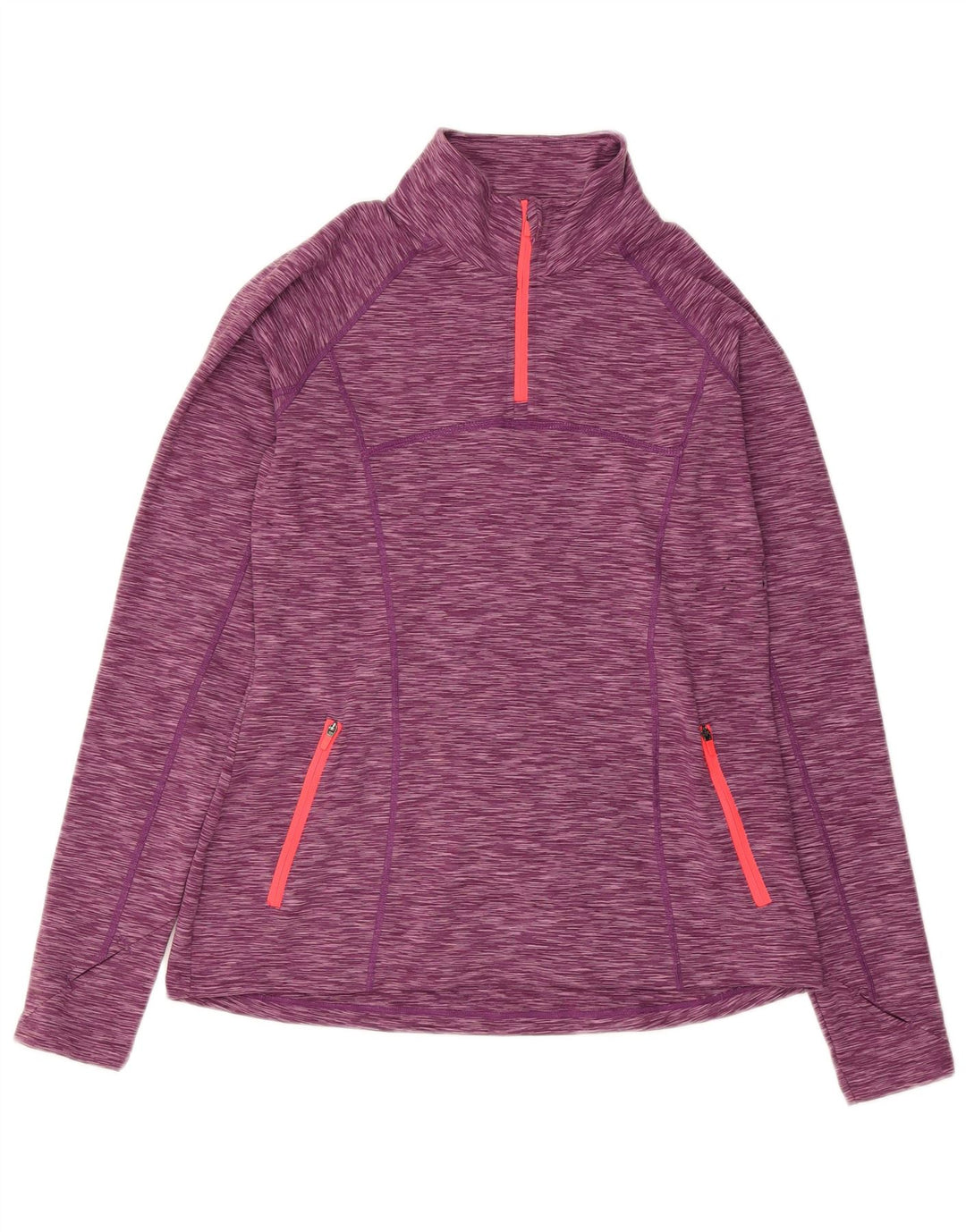 Pulôver feminino Mountain Warehouse para treino UK 12 médio roxo