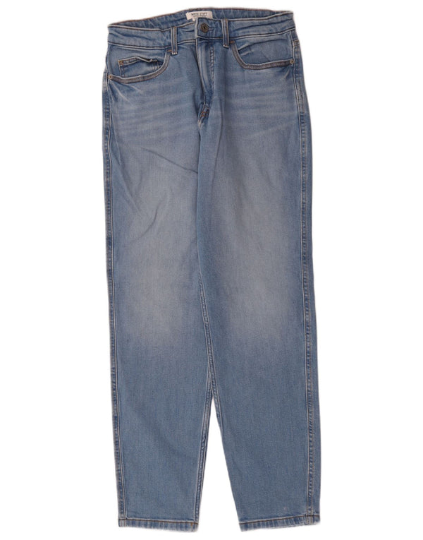 White Stuff Jeans feminino de fim de semana cônico Reino Unido 10 pequeno W30 L29 algodão azul