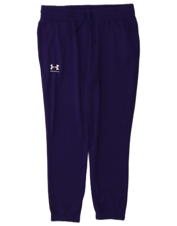 Under Armour Meninas Calças de treino Joggers 11-12 anos Grande Roxo