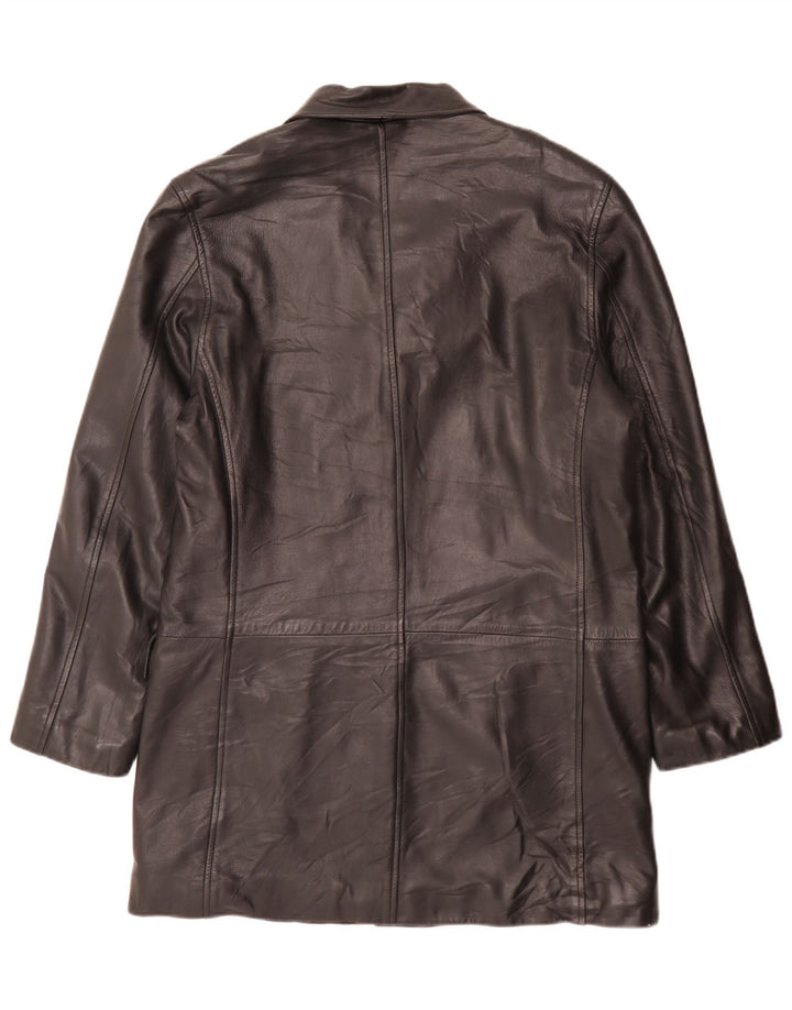 Casaco de couro masculino Conbipel IT 46 pequeno preto