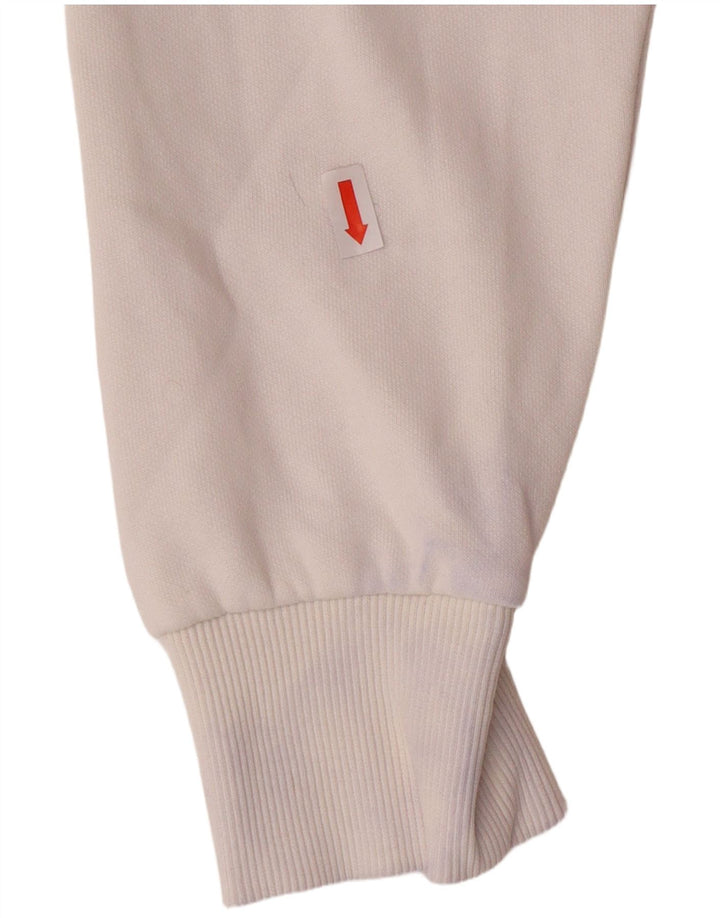 JACK & JONES moletom gráfico masculino jumper médio branco colorblock