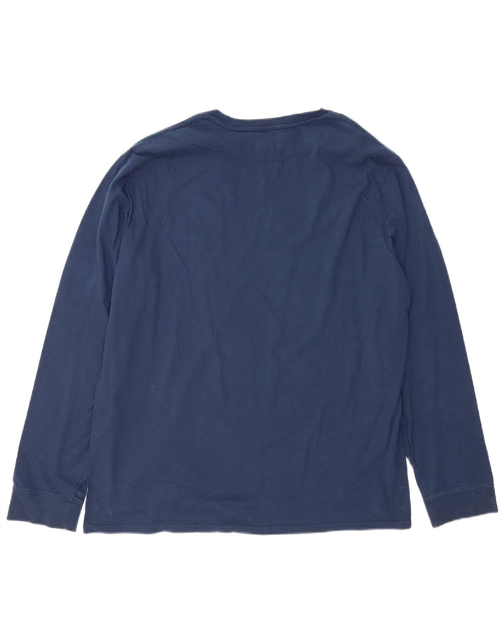 Levi's Masculino Standard Top Manga Longa XL Azul Marinho Algodão