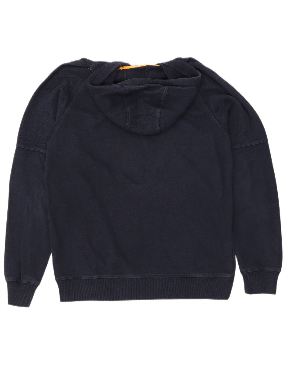 Suéter com capuz gráfico masculino REEBOK grande algodão azul marinho