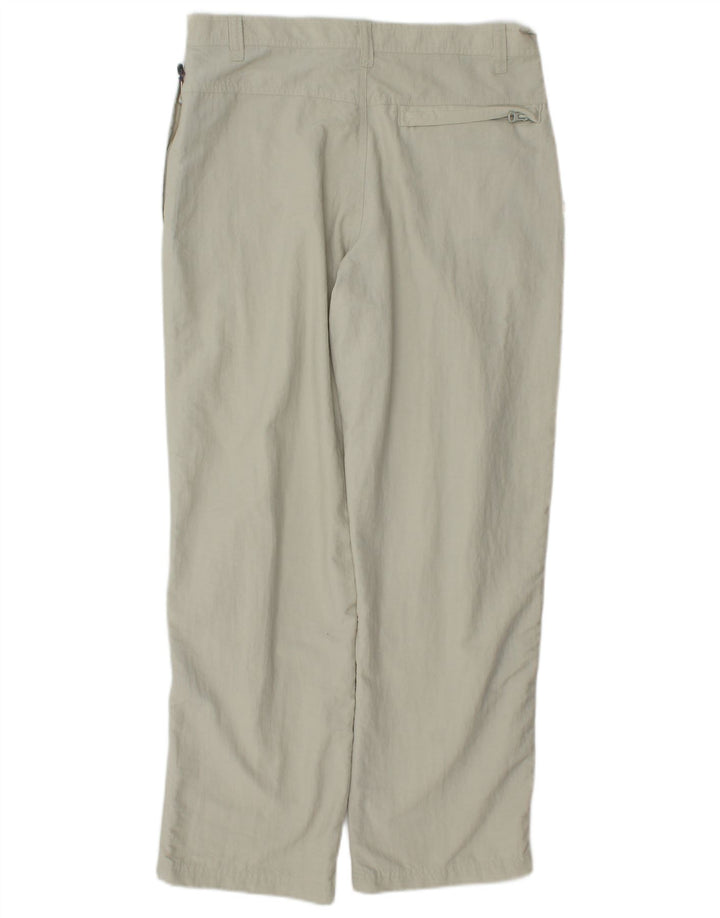 Calça de caminhada feminina Marks & Spencer W32 L29 poliamida verde