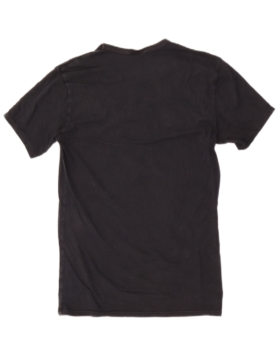 Camiseta masculina Calvin Klein com estampa gráfica pequena de algodão preto