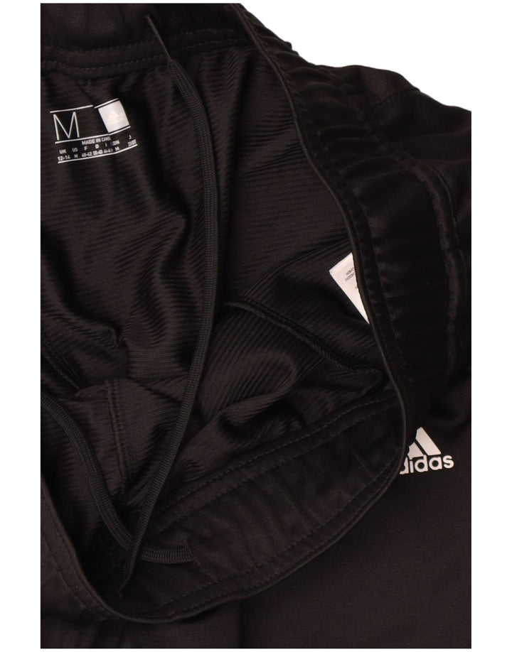 Calça de treino feminina Adidas UK 12/14 médio preto poliéster
