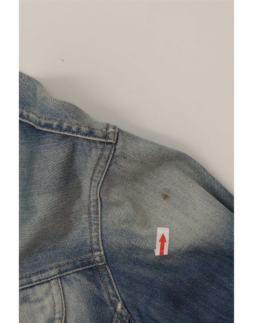 Jaqueta jeans masculina diesel UK 42 XL algodão azul