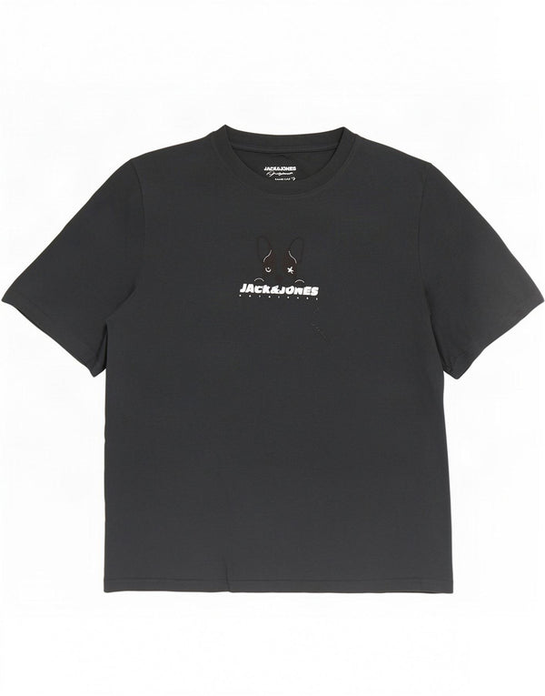 Camiseta gráfica masculina Jack & Jones Top XL algodão verde