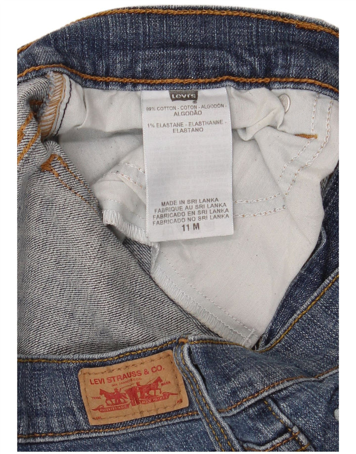 Jeans skinny feminino Levi's W28 L32 algodão azul
