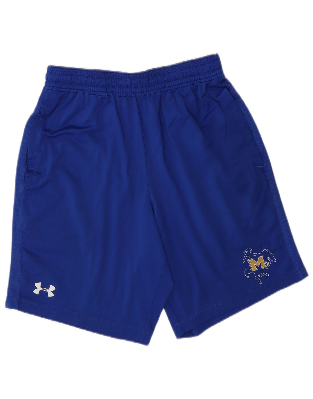 UNDER ARMOUR Mens Heat Gear Sport Shorts Azul Médio