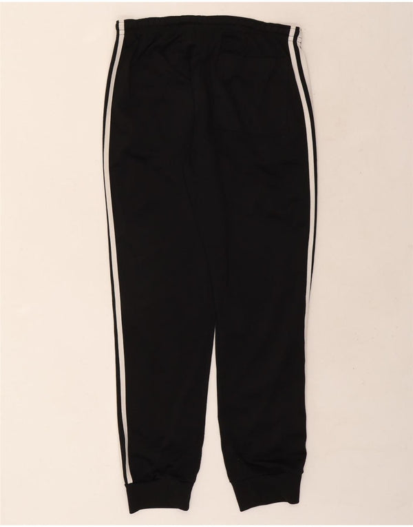 Adidas Mens Tracksuit Trousers Joggers UK 38/40 Medium  Black Polyester