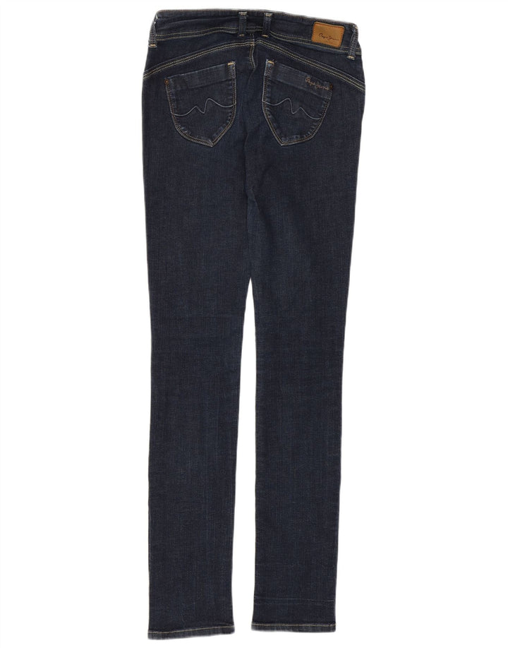 PEPE Jeans Feminino Slim Jeans W28 L32 Azul Algodão