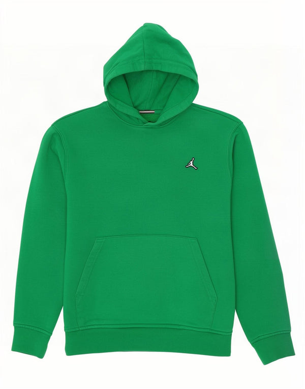 Jordan Mens Hoodie Jumper Médio Algodão Verde