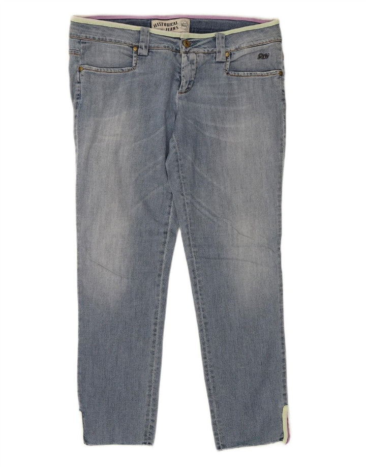 ROY ROGERS Calça jeans feminina slim W29 L28 algodão azul