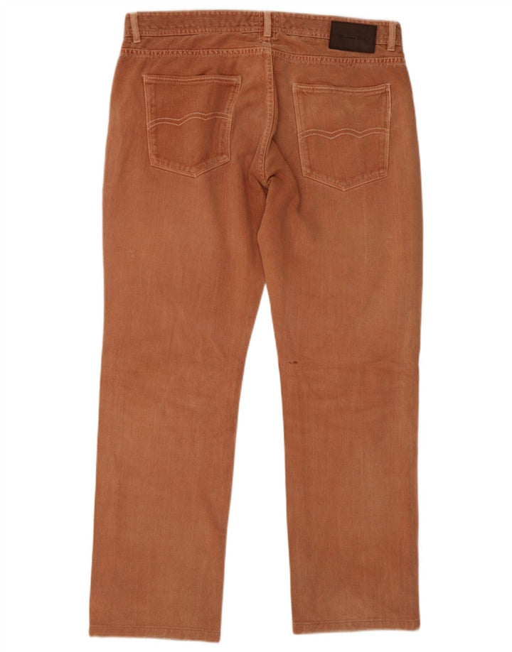 Jeans reto masculino Massimo Dutti W36 L30 marrom