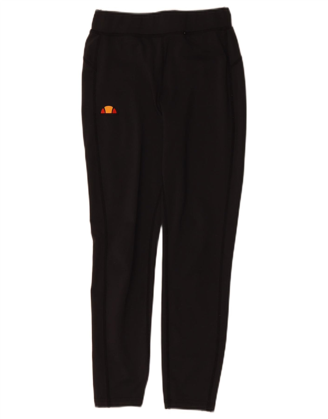 Leggings femininas Ellesse com corte gráfico UK 8 poliéster preto pequeno