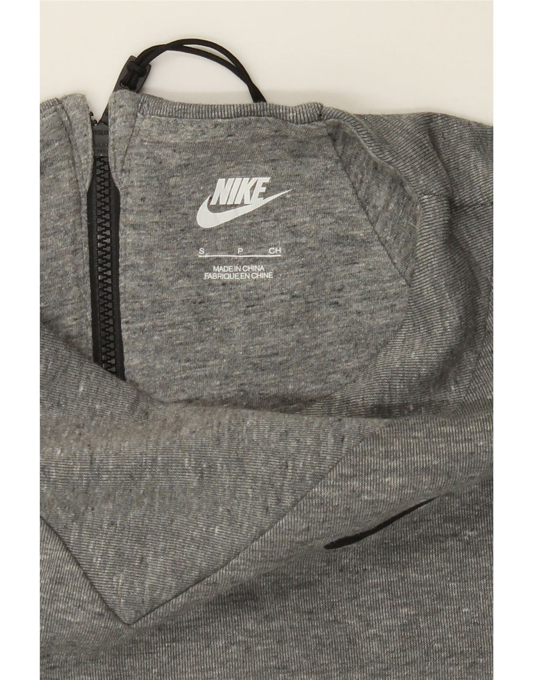 NIKE Womens Oversized T-Shirt Dress UK 10 Small Grey Cotton Vintage Nike and Second-Hand Nike from Messina Hembry 