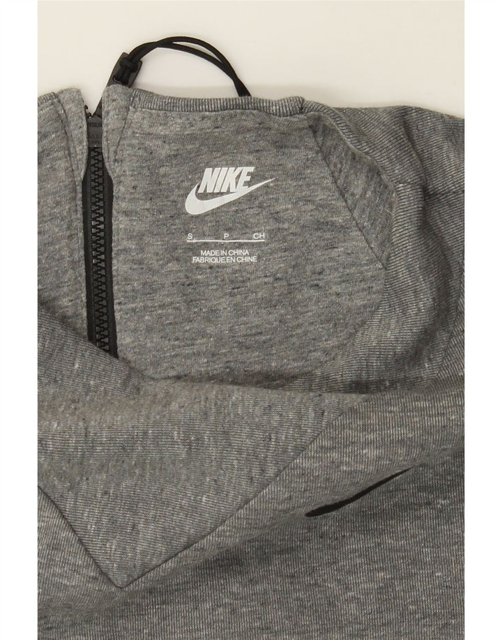 NIKE Womens Oversized T-Shirt Dress UK 10 Small Grey Cotton Vintage Nike and Second-Hand Nike from Messina Hembry 