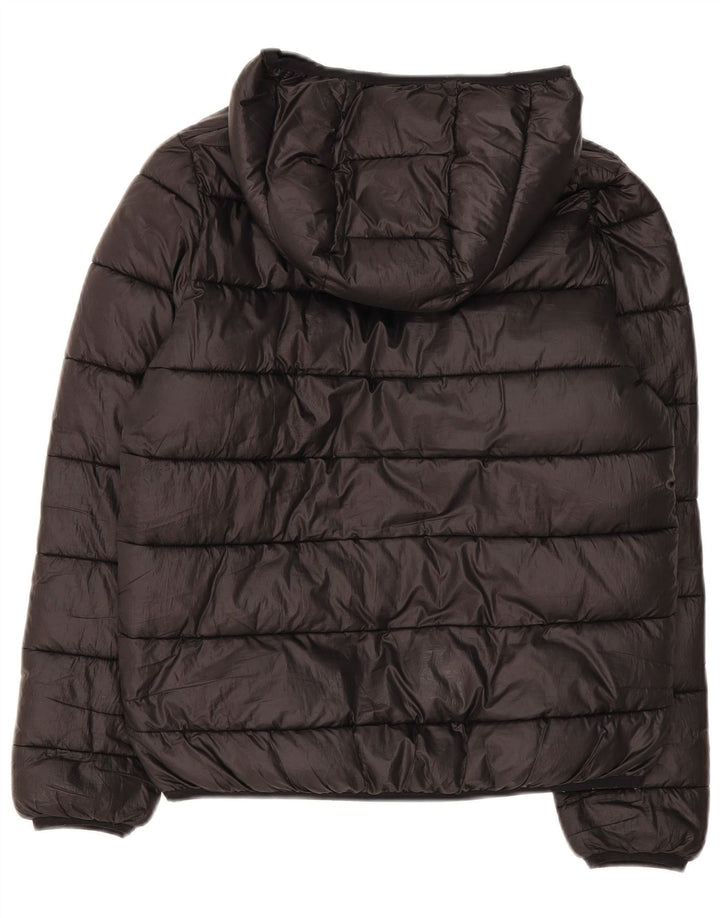 Jaqueta acolchoada com capuz para meninos Champion 13-14 anos XL preto poliéster
