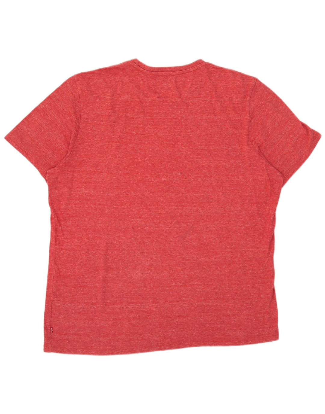Camiseta gráfica masculina Levi's Top XL vermelho manchado
