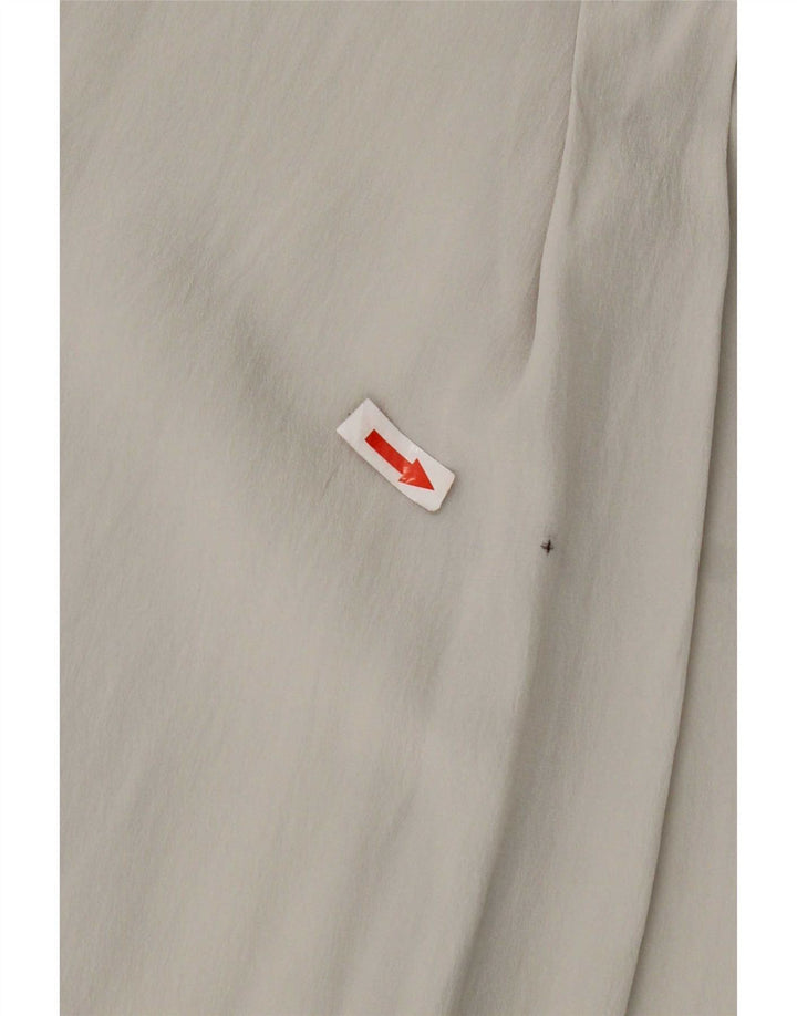 Blusa feminina Pancaldi UK 18 XL cinza seda