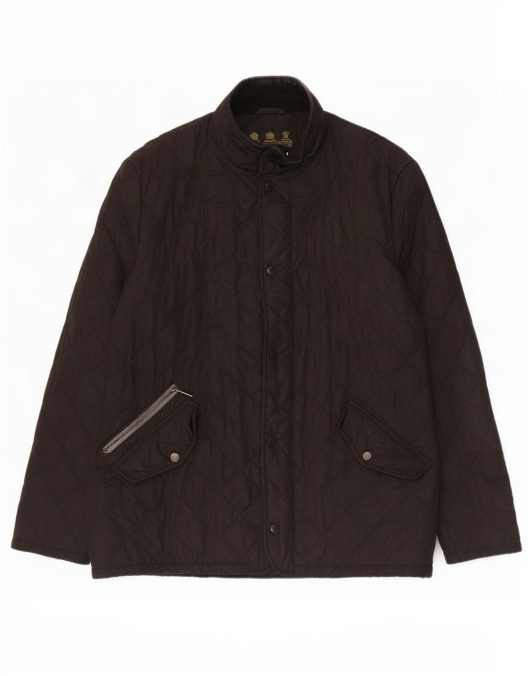 Jaqueta acolchoada masculina Barbour UK 42 XL preta