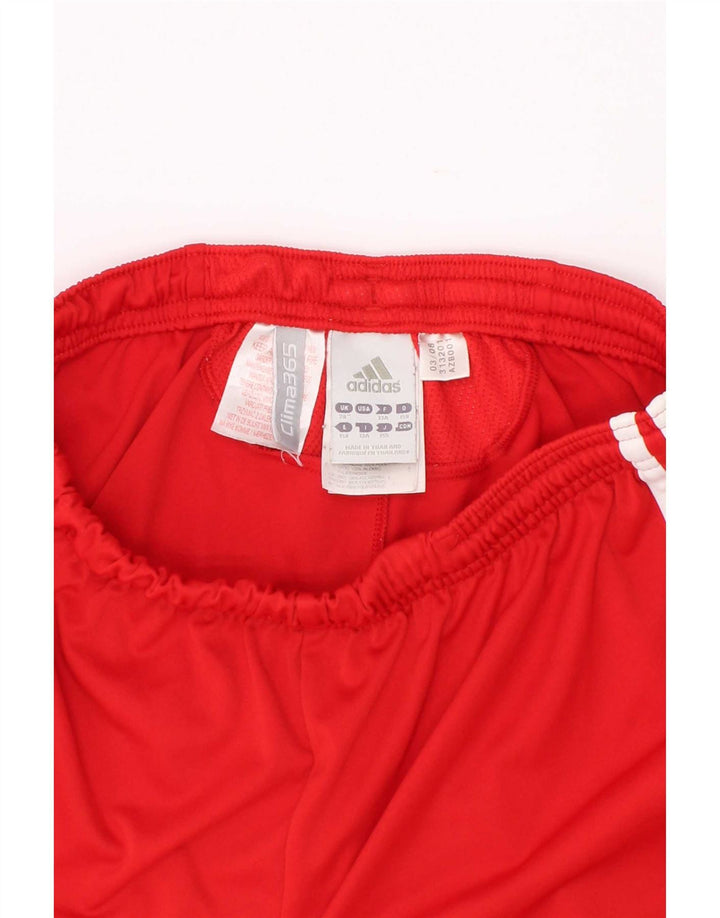 Adidas meninos Liverpool Sport Shorts 12-13 anos poliéster vermelho