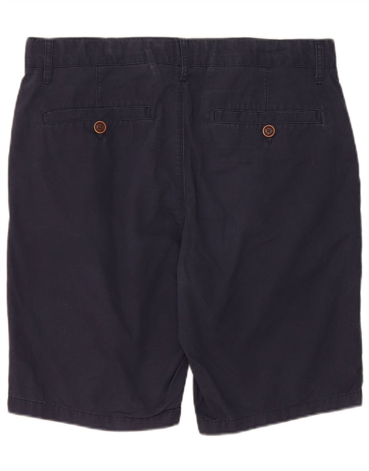 Shorts Chino Masculino Fat Face W32 Algodão Azul Marinho Médio