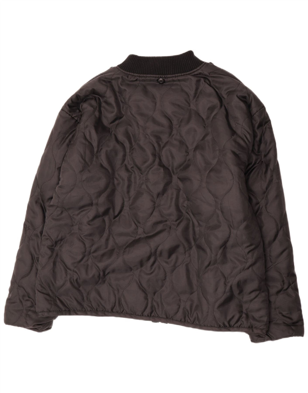 Jaqueta masculina acolchoada Brandit UK 48 4XL poliéster preto