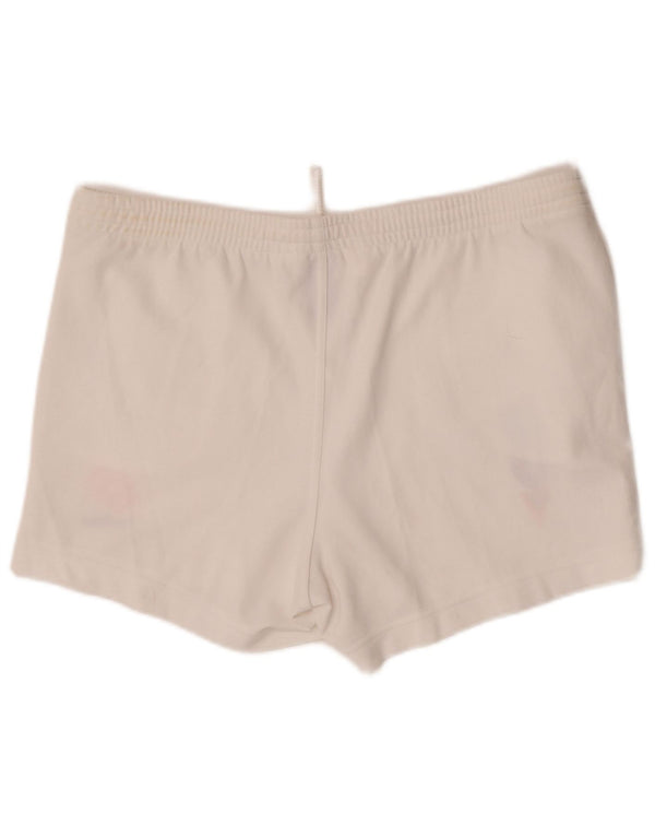 Shorts esportivos masculinos Lotto XL poliéster branco