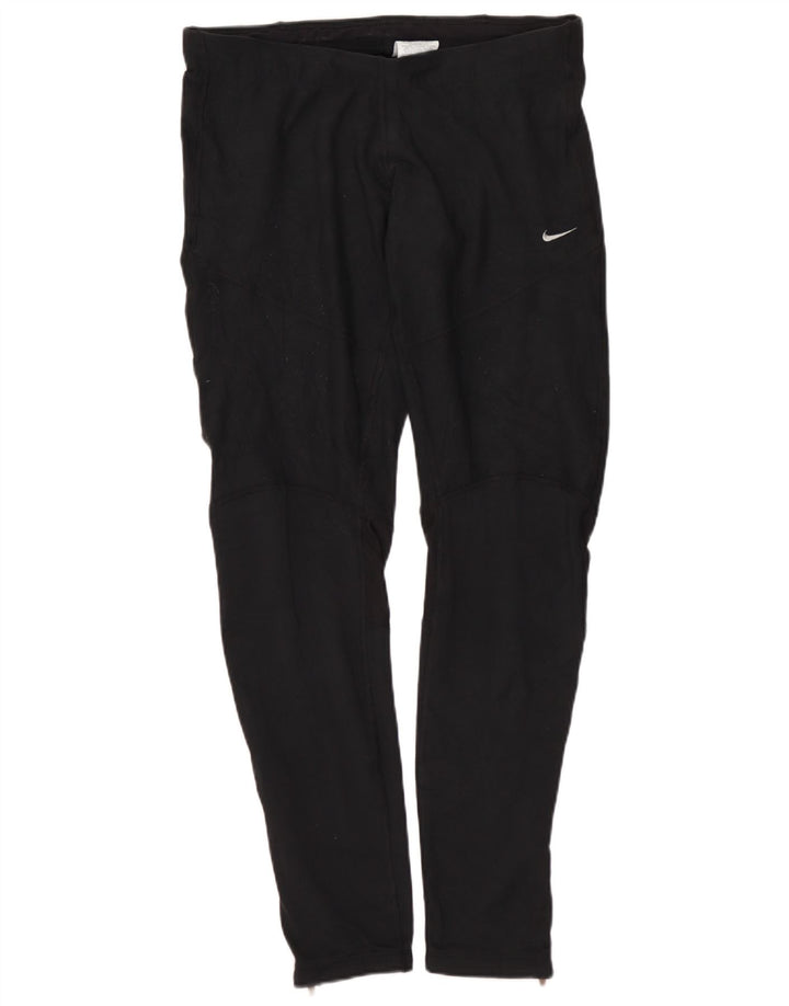 Leggings Nike Dri Fit Femininas UK 12 Médio Preto Poliéster