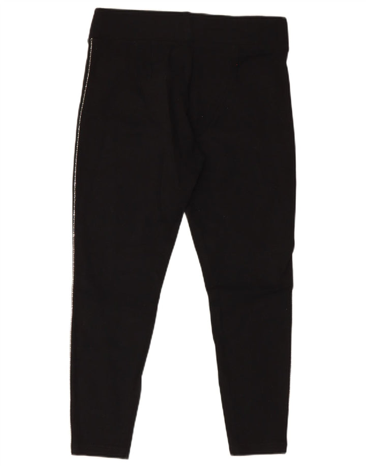 Leggings femininos Marks & Spencer Reino Unido 12 viscose preta média