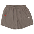 Shorts esportivos masculinos Puma XL cinza poliéster