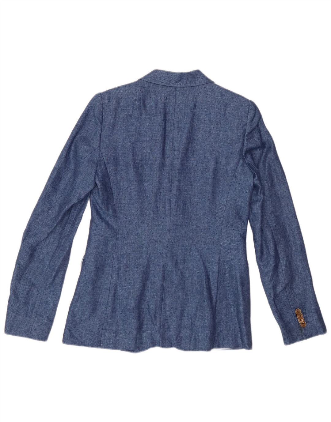 Jaqueta blazer feminina Massimo Dutti com 1 botão EU 36 XS azul