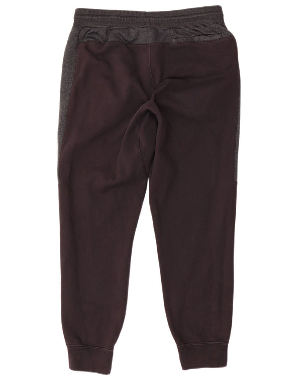 Calça de treino masculina Nike Joggers XL preto colorblock algodão
