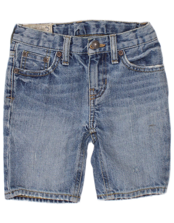 Polo Ralph Lauren Meninos Shorts Jeans 3-4 Anos W20 Azul Algodão