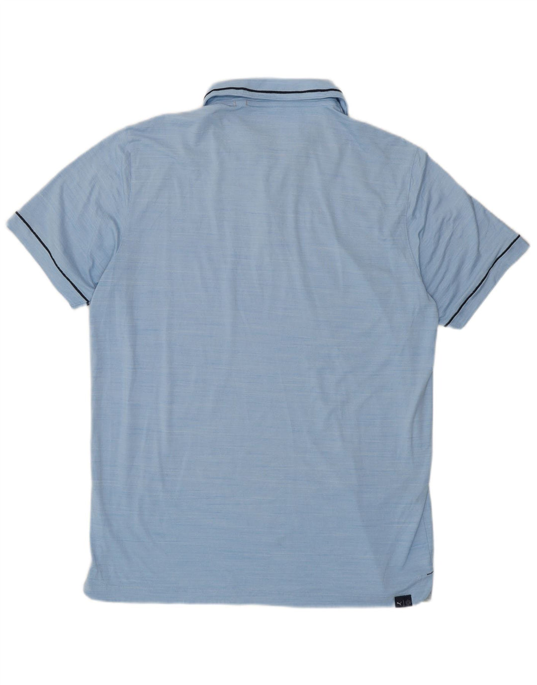 Camisa polo masculina PUMA azul médio